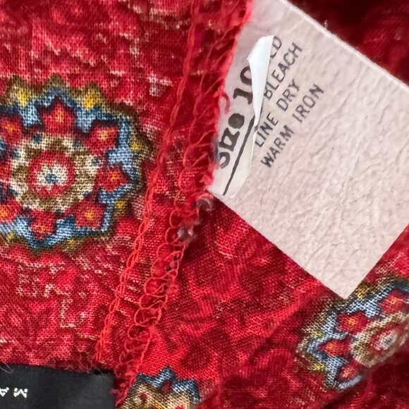 Vintage Sag Harbor Women's Paisley Medallion Pants - Picture 8 of 11